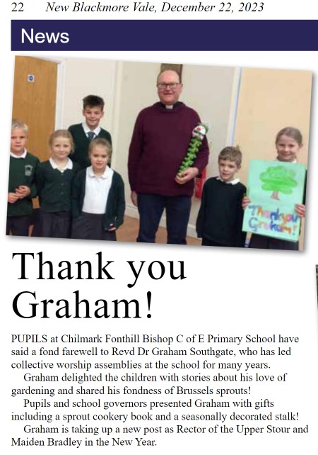 Thank you, Graham!